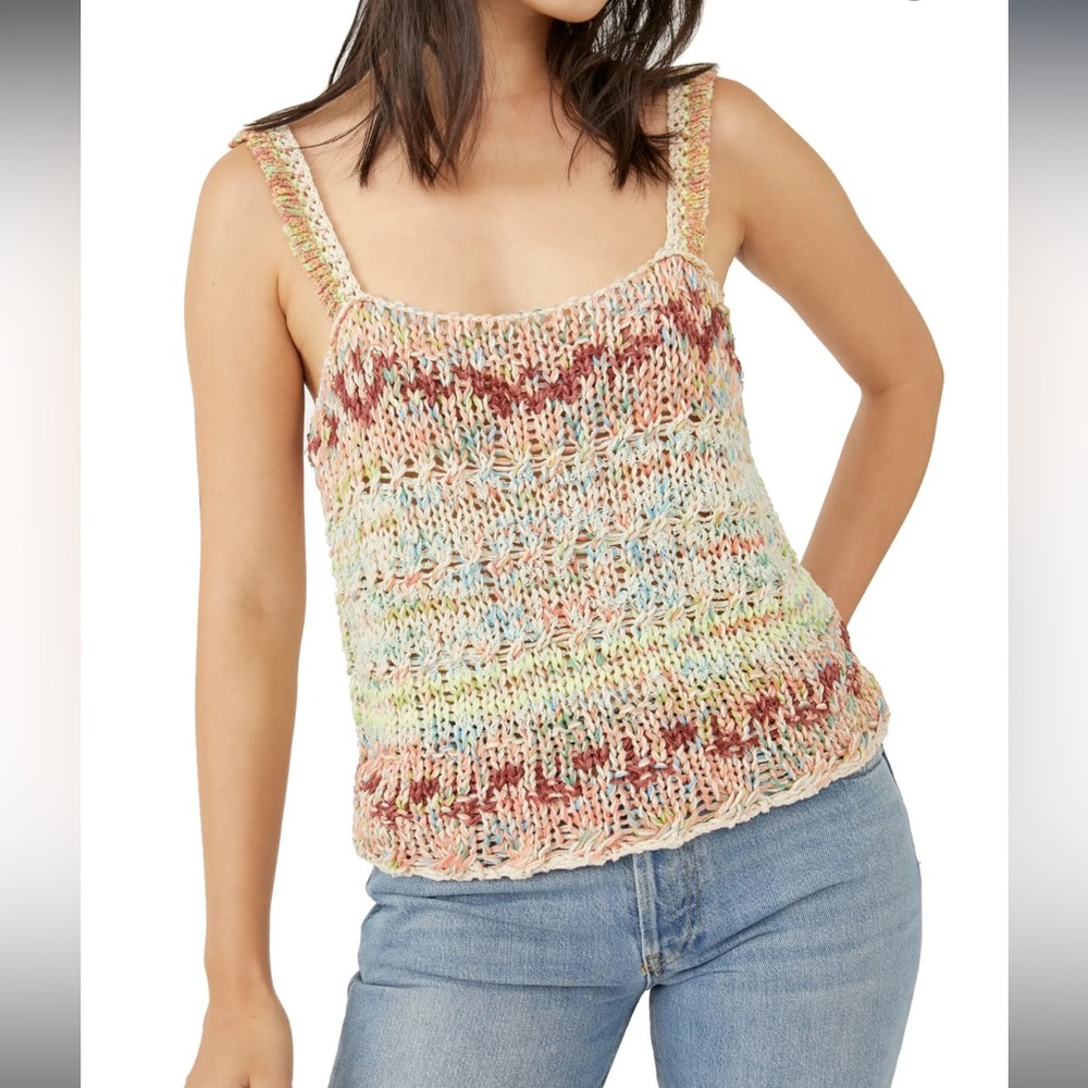 NWT-Free People “Candid Dream” Crochet Top